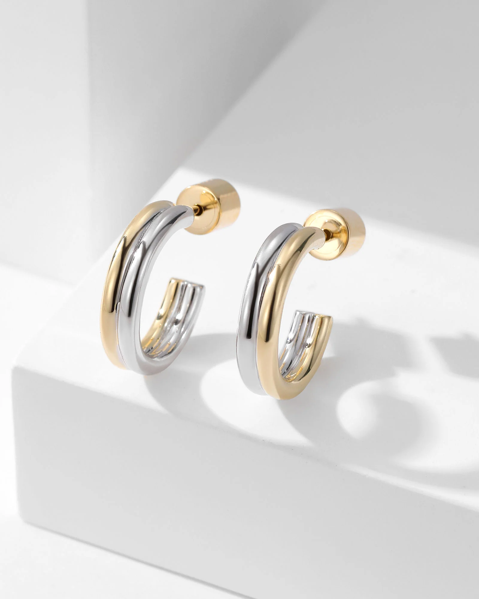 Bicolor Earring - 8144000 - Image 5