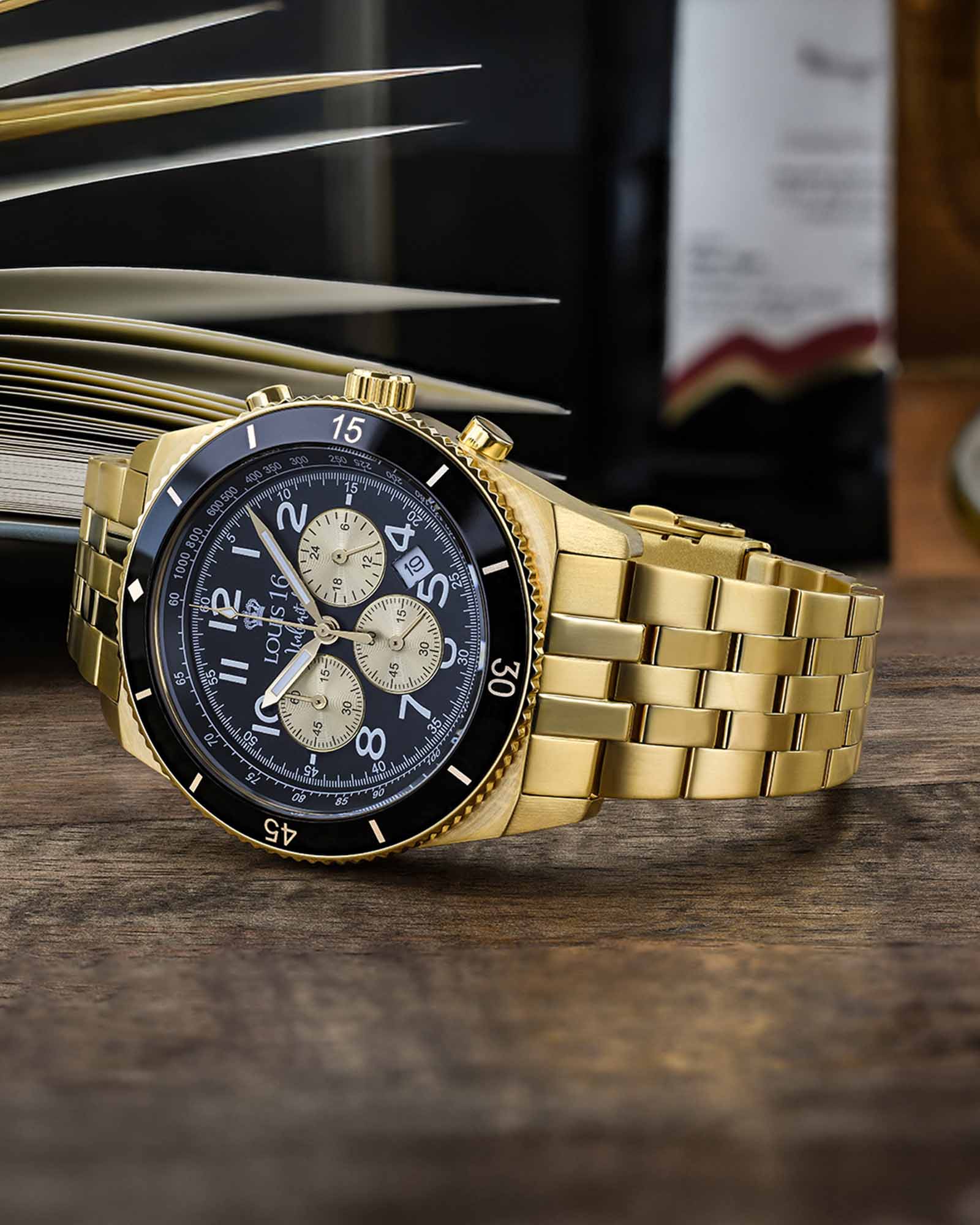 Destrier 3200 Chronograph Gold - Image 3