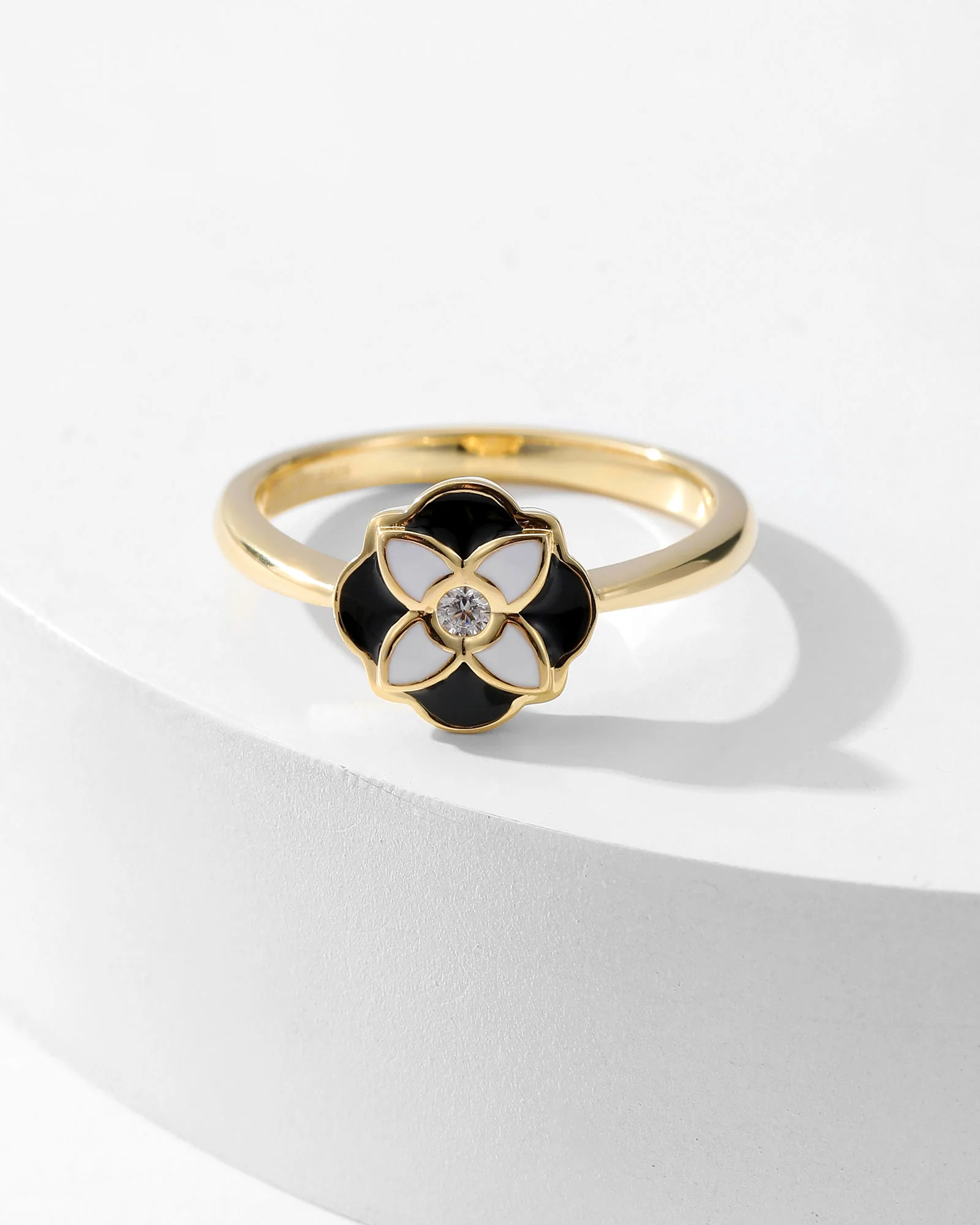Fleur d’Émail Ring - 8310700 - Image 5