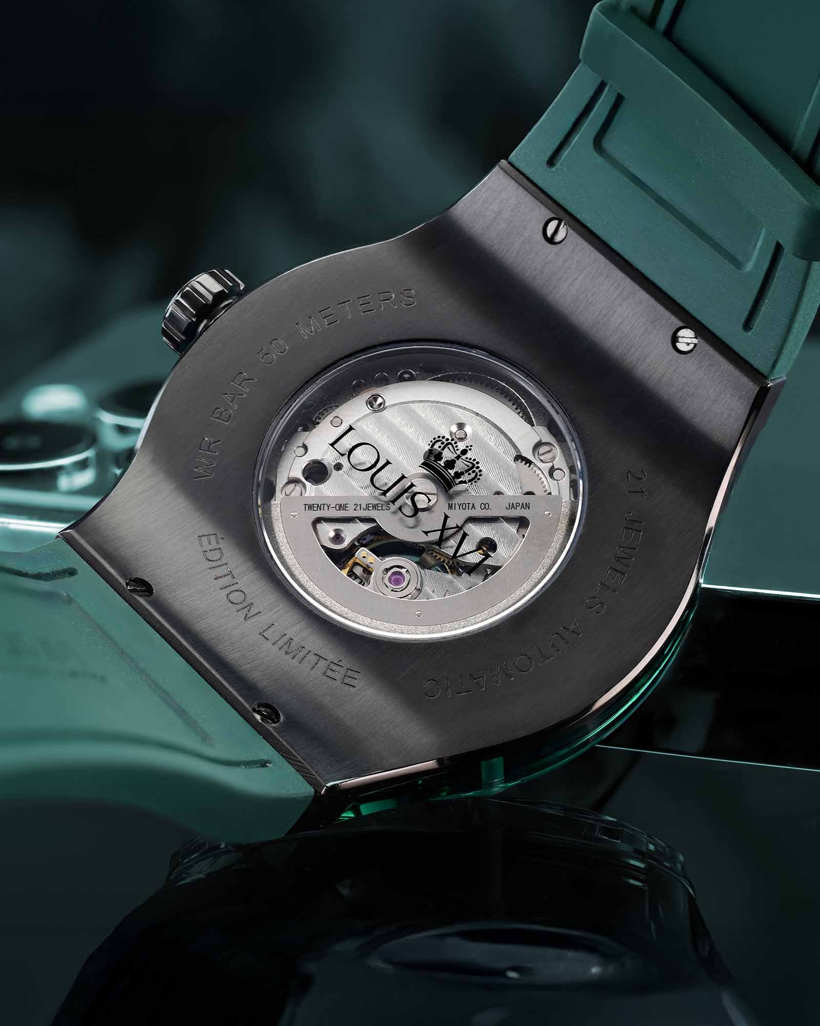 La Lumière Glass Automatic Ref. 3825 – Boa Green - Image 6